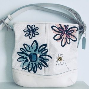 Coach Daisy Bumble Bee Signature Bag